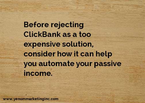 ClickBank Passive Income Automation