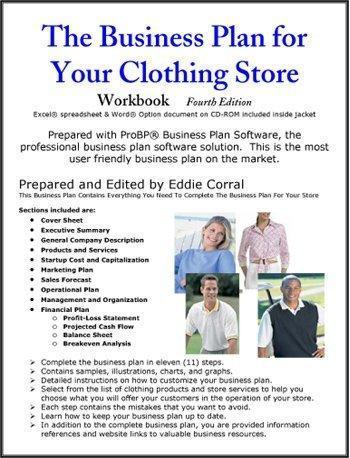 Business plan retail store sample