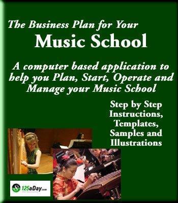 business model for a music school