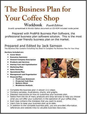 example of coffee shop business plan