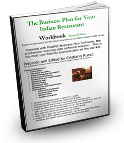 Italian restaurant business plan template image