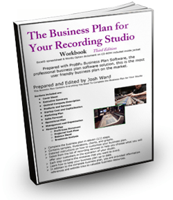 recording studio business plan example